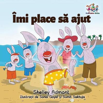 Book cover for I Love to Help (Romanian edition)