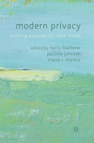 Cover of Modern Privacy