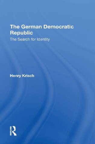 Cover of The German Democratic Republic