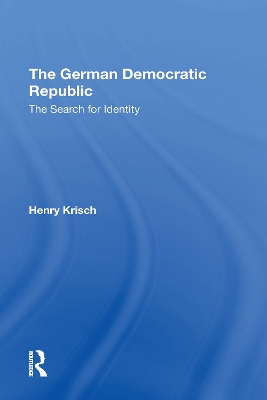 Book cover for The German Democratic Republic