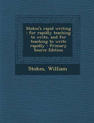 Book cover for Stokes's Rapid Writing