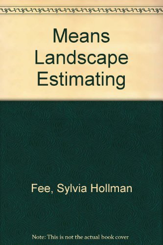 Cover of Means Landscape Estimating