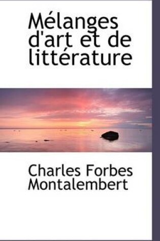 Cover of M Langes D'Art Et de Litt Rature