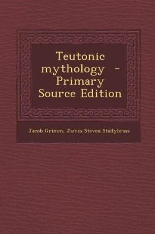 Cover of Teutonic Mythology