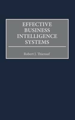 Book cover for Effective Business Intelligence Systems