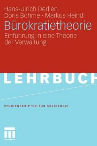 Cover of Burokratietheorie