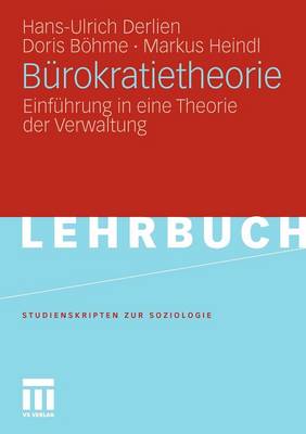 Cover of Burokratietheorie