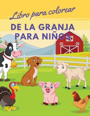 Book cover for Libro para colorear de la granja para ni�os