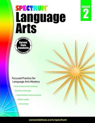 Cover of Spectrum Language Arts, Grade 2