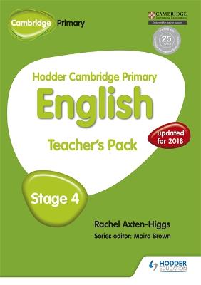 Book cover for Hodder Cambridge Primary English: Teacher's Pack Stage 4