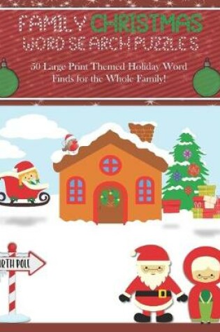 Cover of Family Christmas Word Search Puzzles