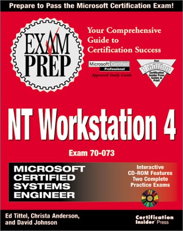 Book cover for MCSE NT Workstation 4 Exam Prep