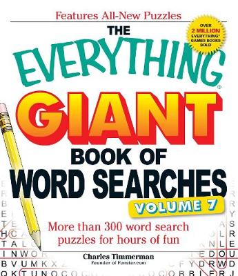 Book cover for The Everything Giant Book of Word Searches, Volume VII