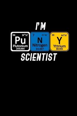 Book cover for I'm Puny Scientist