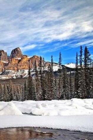 Cover of Beautiful Castle Mountain Banff National Park Alberta Canada Notebook