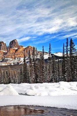 Book cover for Beautiful Castle Mountain Banff National Park Alberta Canada Notebook