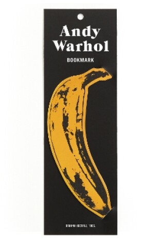 Cover of Warhol Banana Shaped Bookmark