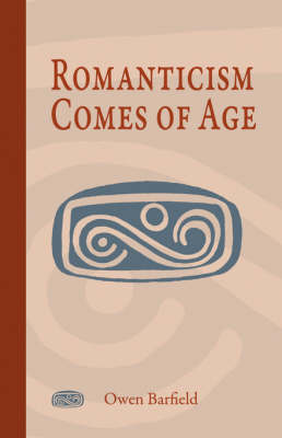 Book cover for Romanticism Comes of Age