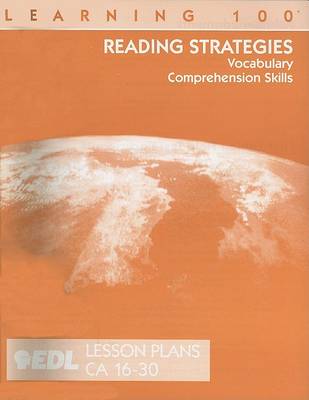 Book cover for Reading Strategies Lesson Plans, CA 16-30