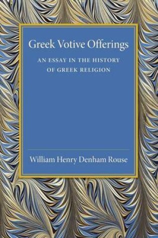 Cover of Greek Votive Offerings