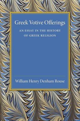 Book cover for Greek Votive Offerings