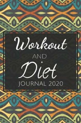 Cover of Workout and Diet Journal 2020