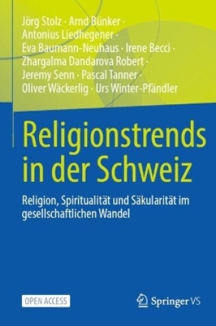 Cover of Religionstrends in der Schweiz