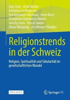 Book cover for Religionstrends in der Schweiz