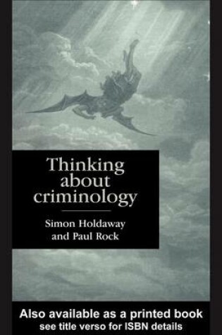 Cover of Thinking about Criminology