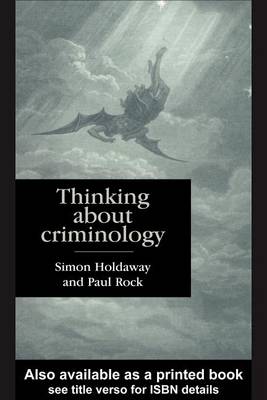 Book cover for Thinking about Criminology