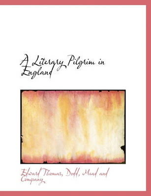 Book cover for A Literary Pilgrim in England