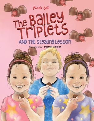 Book cover for The Bailey Triplets and The Stealing Lesson