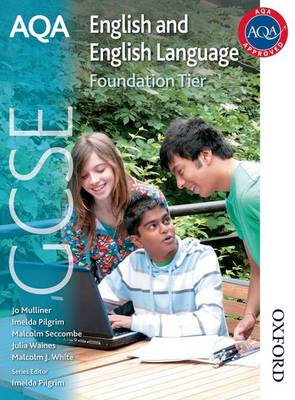 Book cover for AQA GCSE English and English Language Foundation Tier