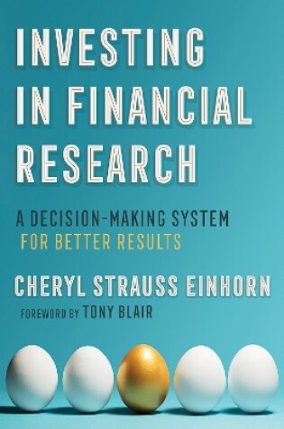 Cover of Investing in Financial Research