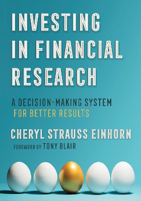 Book cover for Investing in Financial Research