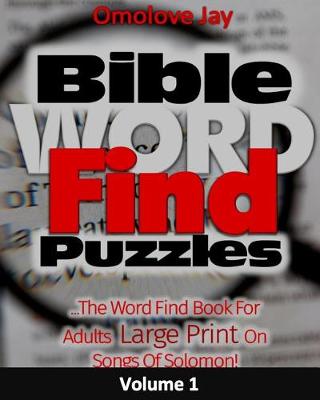 Book cover for Bible Word Find Puzzles