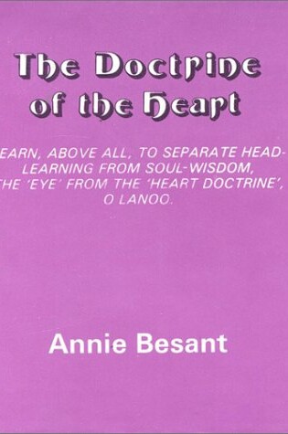 Cover of Doctrine of the Heart