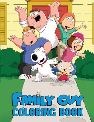 Book cover for Family Guy Coloring Book