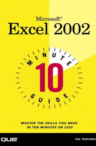 Cover of Microsoft Excel 2002
