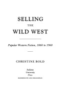 Book cover for Selling the Wild West