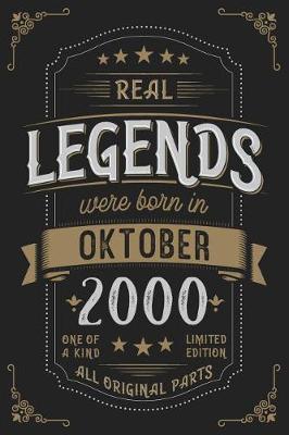 Book cover for Real Legends were born in Oktober 2000