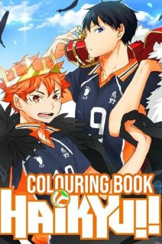 Cover of Haikyuu Colouring Book