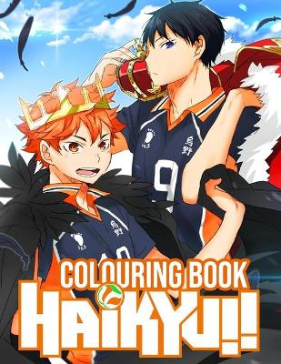 Cover of Haikyuu Colouring Book