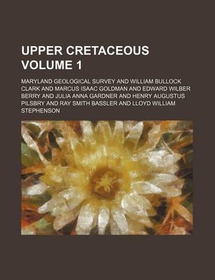 Book cover for Upper Cretaceous Volume 1