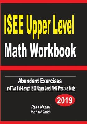 Book cover for ISEE Upper Level Math Workbook