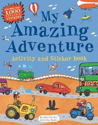 Book cover for My Amazing Adventure Activity and Sticker Book