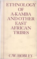 Book cover for Ethnology of A-Kamba