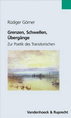 Book cover for Grenzen, Schwellen, Ubergange