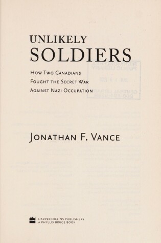 Cover of Unlikely Soldiers