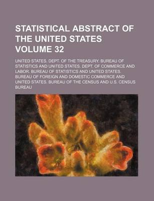 Book cover for Statistical Abstract of the United States Volume 32